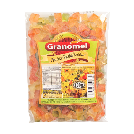 FRUTAS CRISTALIZADAS GRANOMEL