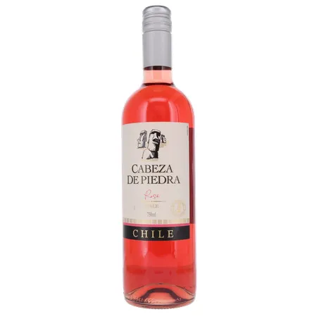 VINHO IMPORTADO CHILENO CABEZA DE PIEDRA ROSÉ GARRAFA 750ML 360-1