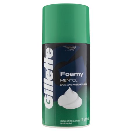 ESPUMA DE BARBEAR MENTOL GILLETTE FOAMY