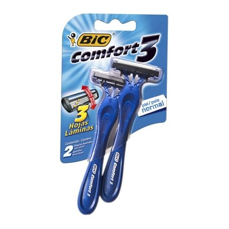 APARELHO BARB BIC COMFORT 2 PELE SEN 02UN