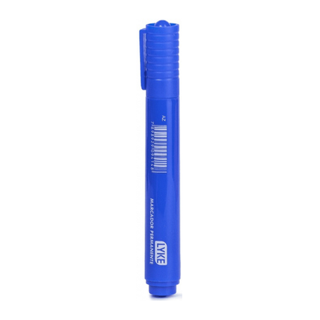 MARCADOR PERMANENTE LYKE AZUL
