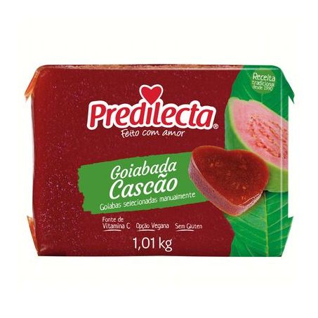 GOIABADA CASCAO PREDILECTA BLOCO 1,01KG