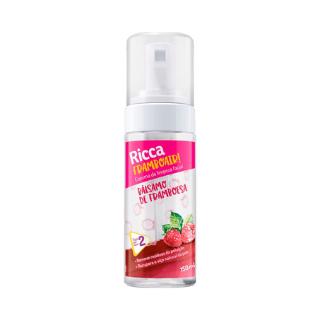 Espuma de Limpeza Facial Framboesa Ricca 150Ml