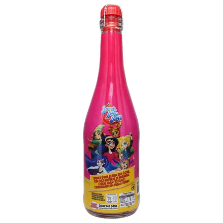 Espumante spunch 660ml zero alcool liga da justica 360-18