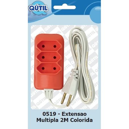 Extensao Q UtilM Multicolorida 2M