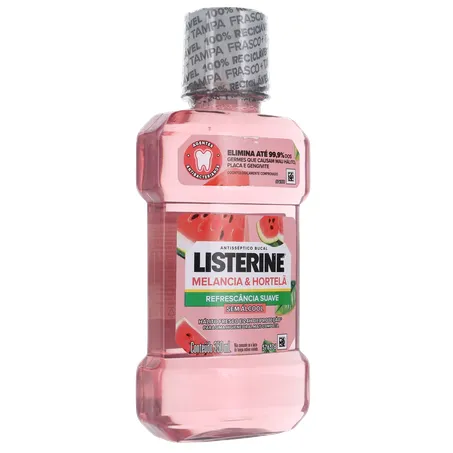 Antisséptico Bucal Listerine melancia e hortelã 250ml 360-33
