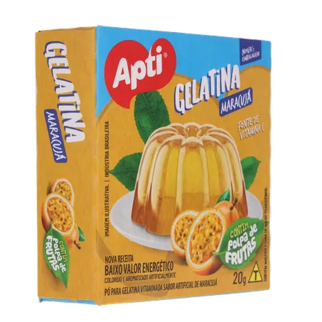 Gelatina pó apti maracujá caixa 20g 360-31