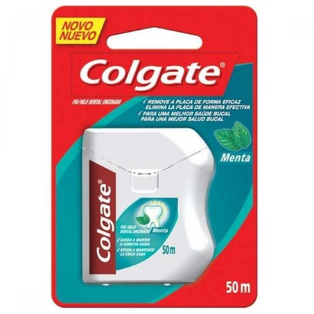 FIO DENTAL COLGATE MENTA 50MT