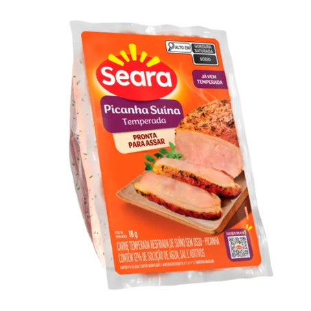 Picanha Suína Temperado Seara Resf Kg