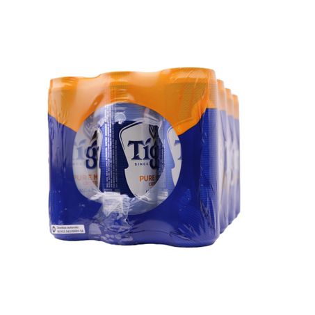 Cerveja Tiger Puro Malte Crystal Lata 350ml - Pacote com 12un - 4.2lt 360-48