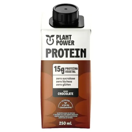 Alimento ervilha plant power protein cho
