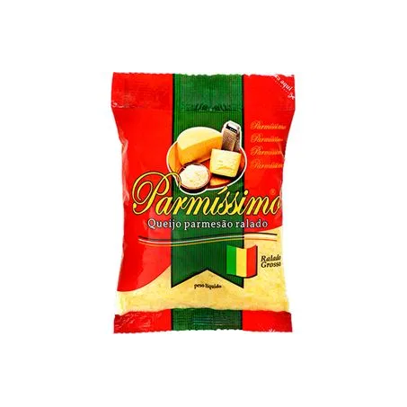 Queijo Parmesão Ralado Parmíssimo Pacote 50G