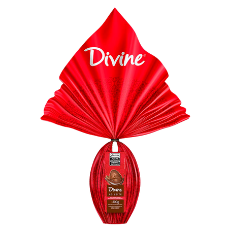 Ovo de Páscoa Divine ao leite 100g