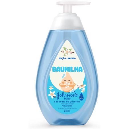 Sabonete Liq Johnson s 400ml Baby Baunilha