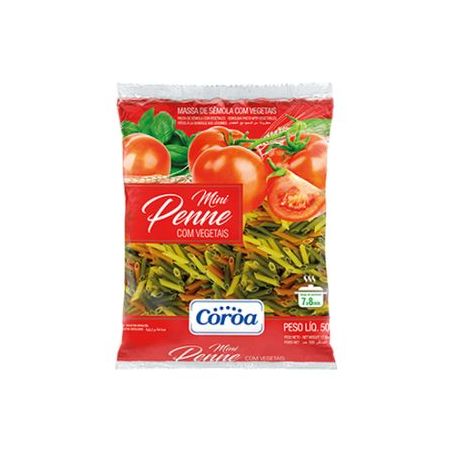 Massa germani penne com vegetais 500g*.