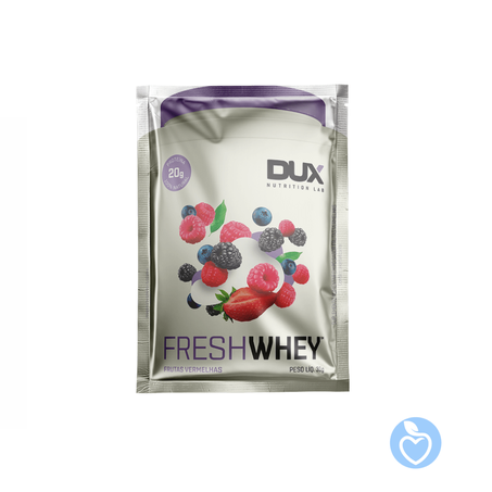 Fresh Whey Frutas Vermelhas Sachê Dux 31g