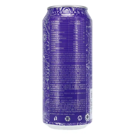 Energético Monster Ultra Violet Sem Açúcar 473Ml 360-13