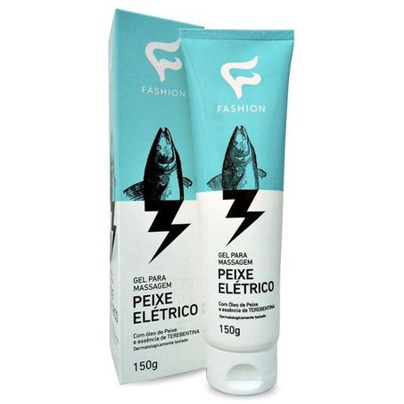 Gel Massagem Peixe Eletrico 150g