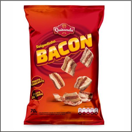 SALGADAO BACON 70G QUITANDA 