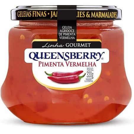 Geleia Queensberry 320g Gourmet Pimenta Forte