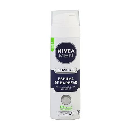 ESPUMA BARBEAR NIVEA 200ML SENSITIVE