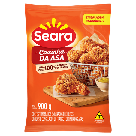 Coxinha da Asa Empanada Seara 900g