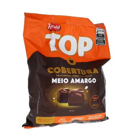 Chocolate Harald Top Cobertura Gotas Meio Amargo 1,1kg 360-34