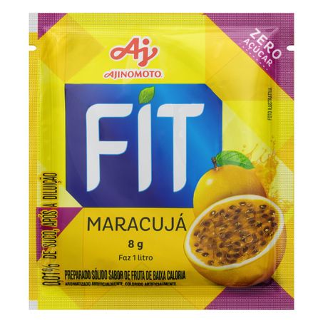 Refresco em pó fit light maracujá