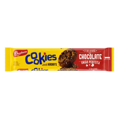 BISCOITO COOKIE CHOCOLATE COM GOTAS DE CHOCOLATE HERSHEY'S BAUDUCCO