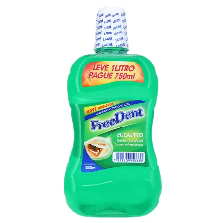 Enxag bucal freedent eucalipto 1l 360-0