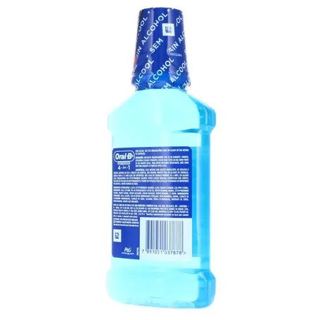 Enxaguatório Bucal Oral-b Menta Refrescante com Flúor Zero Álcool Frasco 250ml 360-21