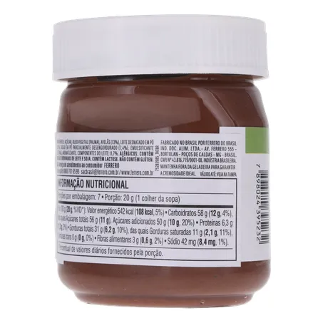 Creme Nutella avelã com cacau 140g 360-21