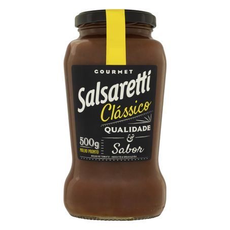 MOLHO DE TOMATE CLÁSSICO SALSARETTI GOURMET