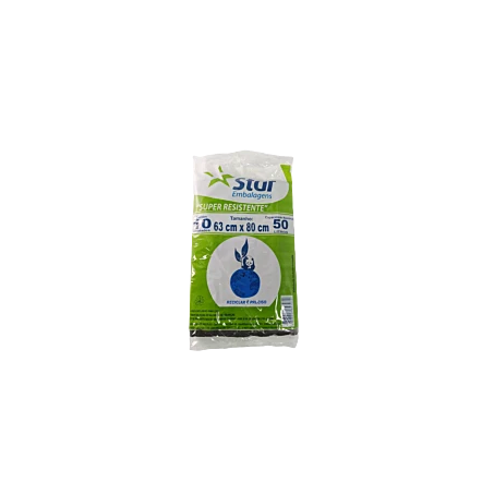 STAR SACOS LIXO PTO 50L C 10UN