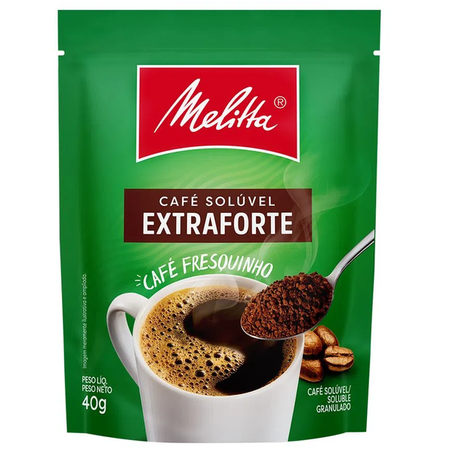 CAFÉ SOLÚVEL MELITTA EXTRA FORTE SC 40G
