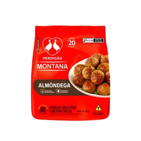 Almondega Perdigão Montana Carne e Frango 500g